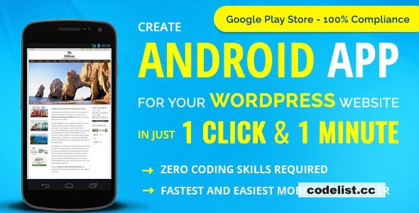 Wapppress v5.0.2 - Android Mobile App for any WordPress website » Premium Scripts, Plugins & Mobile