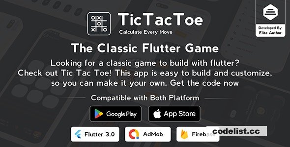Tic Tac Toe v1.0.5 - The Classic Flutter Tic Tac Toe Game &raquo; Premium Scripts, Plugins &amp; Mobile