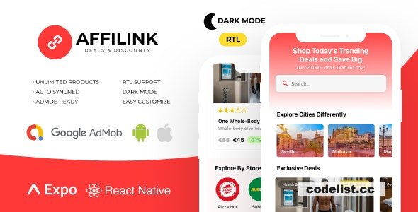 AffiLink Mobile v2.4.0 - Affiliate Link Sharing Platform » Premium Scripts, Plugins & Mobile