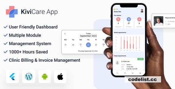 KiviCare Flutter 3.x App - Clinic & Patient Management System v5.0.0 » Premium Scripts, Plugins & Mobile