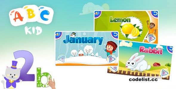 Child Learning ABC App v1.0 - Android App &raquo; Premium Scripts, Plugins &amp; Mobile