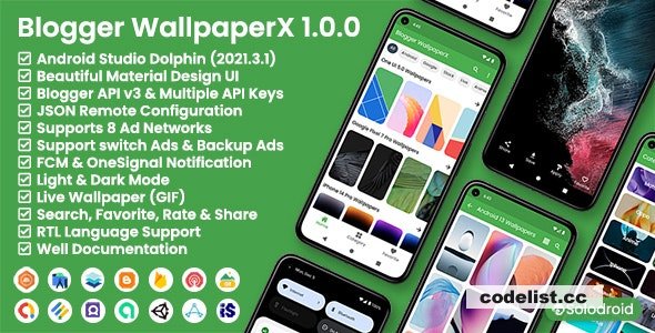 Blogger WallpaperX v1.0.0 - Blogger API v3 » Premium Scripts, Plugins & Mobile