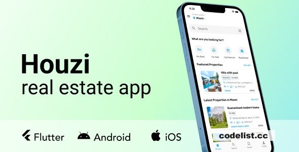Houzi real estate app v1.1.5 » Premium Scripts, Plugins & Mobile