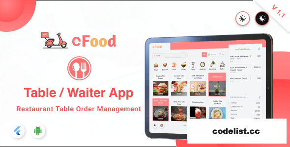 eFood - Table/Waiter App v1.4 &raquo; Premium Scripts, Plugins &amp; Mobile