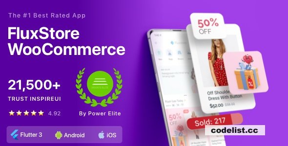 Fluxstore WooCommerce v3.7.0 - Flutter E-commerce Full App » Premium Scripts, Plugins & Mobile