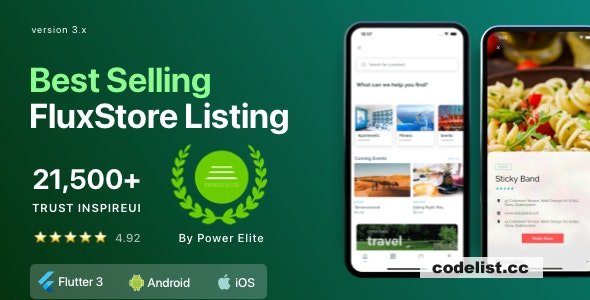 FluxStore Listing v3.13.0 - The Best Directory WooCommerce app by Flutter » Premium Scripts, Plugins & Mobile