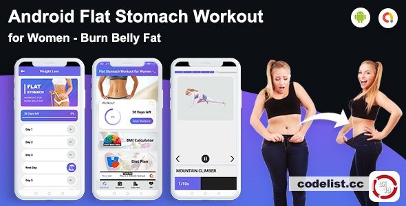 Flat Stomach Workout (30 days Workout Plan) v1.0 » Premium Scripts, Plugins & Mobile