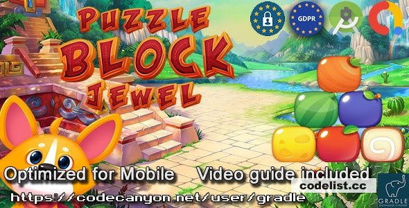 Puzzle Block Jewel V6 (Admob + GDPR + Android Studio) » Premium Scripts, Plugins & Mobile