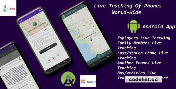 Phone Tracker v2.5 - RealTime GPS Live Tracking of Phones, Find Lost/Stolen Phones WorldWide with MyMap 2 » Premium Scripts, Plugins & Mobile