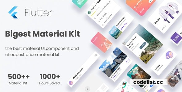 Biggest Pro Widget Flutter Kits v1.0 - Best Selling Flutter Widget Kit 3.0 Flutter UI Kit » Premium Scripts, Plugins & Mobile