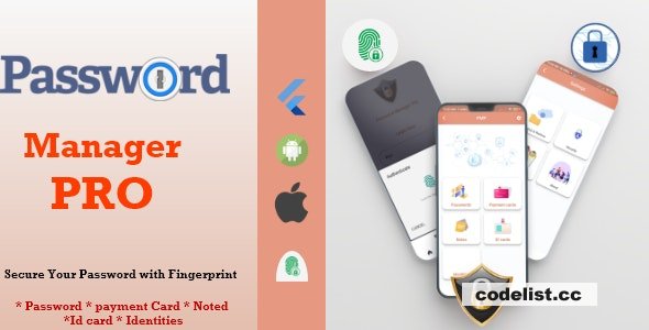 PMP v1.0 - Password Manager Pro With Flutter - Android &amp; IOS &raquo; Premium Scripts, Plugins &amp; Mobile