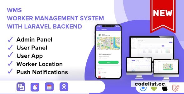 WMS v1.0 - Worker Management System With Laravel & ionic 6 - A Complete App » Premium Scripts, Plugins & Mobile