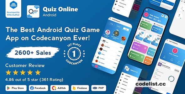 Quiz Online v7.1.2 - Trivia Quiz - Quiz Game - Web Quiz + Admin Panel - nulled » Premium Scripts, Plugins & Mobile