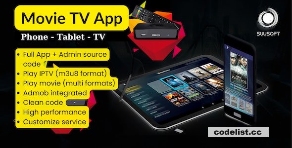 Movie TV Android for Phone, Tablet, TV box v2.0.1 » Premium Scripts, Plugins & Mobile