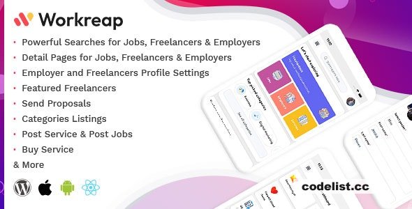 Workreap React Native v2.6 - Android and IOS Mobile APP » Premium Scripts, Plugins & Mobile