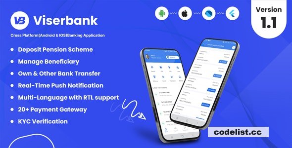 ViserBank v1.1 - Cross Platform Internet Banking Application » Premium Scripts, Plugins & Mobile