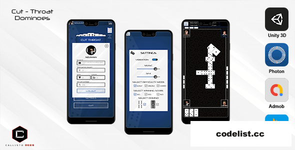 Cut Throat v1.0 - Dominoes Multiplayer Game Unity » Premium Scripts, Plugins & Mobile