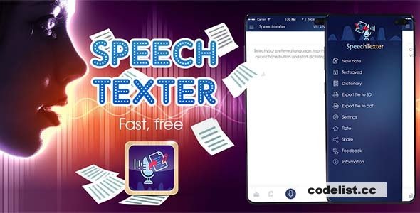 Speech Texter ᄄC Voice to Text Android » Premium Scripts, Plugins & Mobile