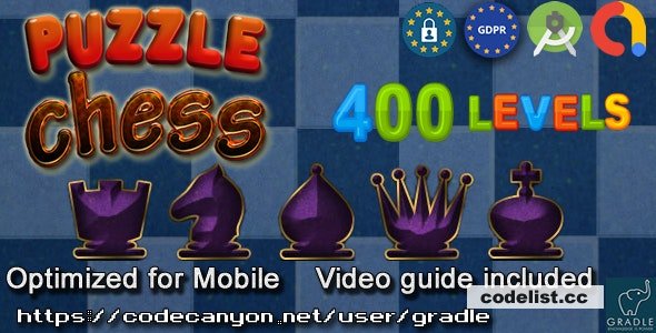 Chess Puzzle 400 (Admob + GDPR + Android Studio) » Premium Scripts, Plugins & Mobile
