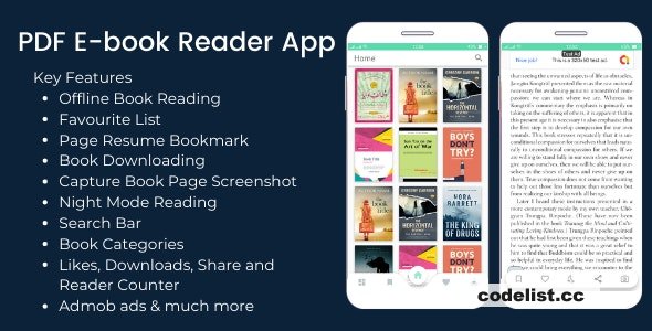 PDF Ebook Reader App + Admin App v1.0 » Premium Scripts, Plugins & Mobile
