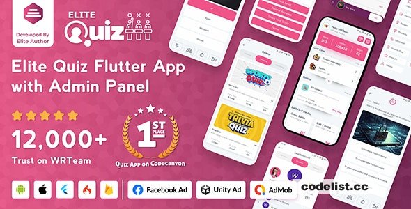 Elite Quiz v2.3.3 - Trivia Quiz - Quiz Game - Flutter Full App + Admin Panel - nulled &raquo; Premium Scripts, Plugins &amp; Mobile