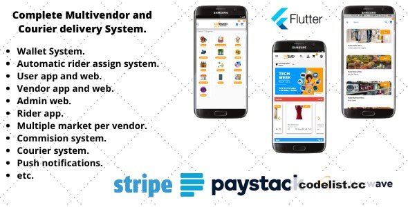 Multi vendor app for Restaurant, pharmacy, Grocery, I.T etc. » Premium Scripts, Plugins & Mobile