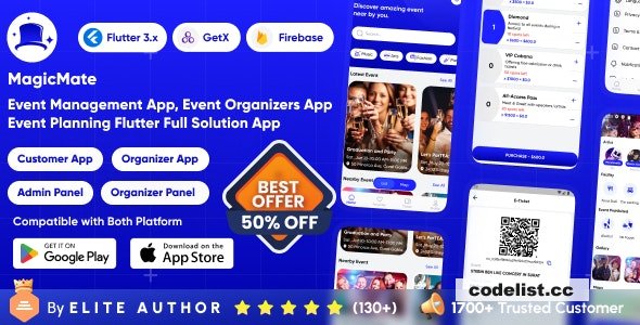 MagicMate - Multivendor Ticket Booking Management App » Premium Scripts, Plugins & Mobile