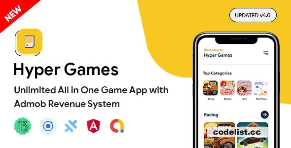 Hyper Games v4.0.0 - All in One Game App » Premium Scripts, Plugins & Mobile