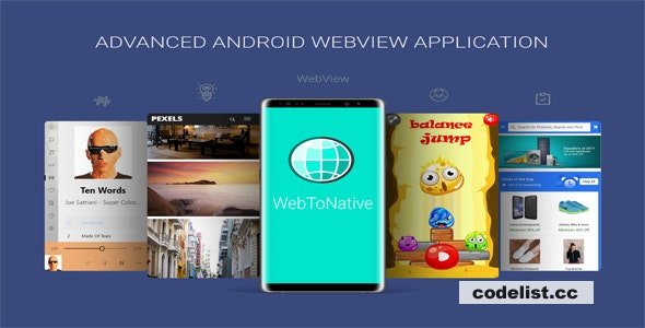 WebToNative v6.1 - Advanced Android Webview Application &raquo; Premium Scripts, Plugins &amp; Mobile