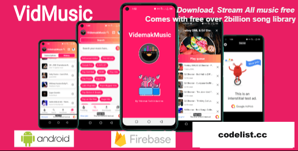 Videmak Music v2.0.5 - Automatic Music Downloading and streaming Android application » Premium Scripts, Plugins & Mobile
