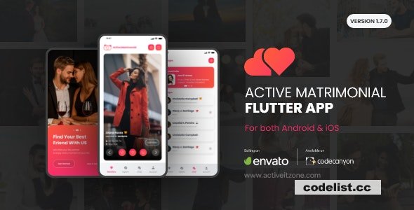 Active Matrimonial Flutter App v1.9 &raquo; Premium Scripts, Plugins &amp; Mobile