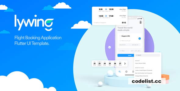Lywing v1.0.3 - Flutter UI Kit » Premium Scripts, Plugins & Mobile