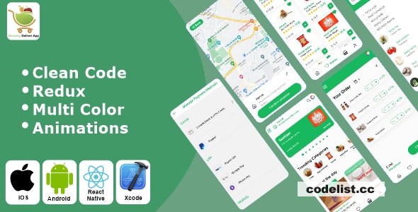 Grocery App - Grocery Delivery App React Native iOS / Android App Template » Premium Scripts, Plugins & Mobile