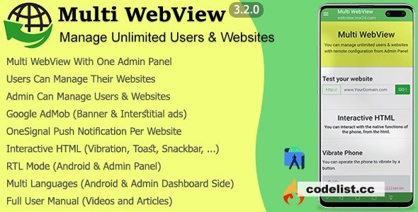 Multi WebView + Admin Panel v3.2.0 » Premium Scripts, Plugins & Mobile