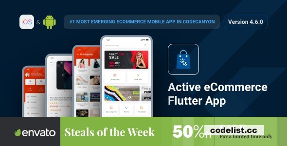 Active eCommerce Flutter App v4.6.1 » Premium Scripts, Plugins & Mobile