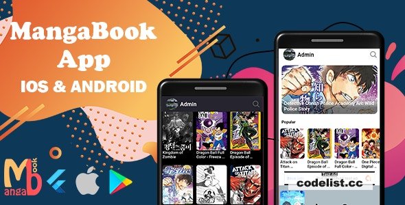 MangaBook v1.6.0 - Flutter Manga App with Admin Panel » Premium Scripts, Plugins & Mobile