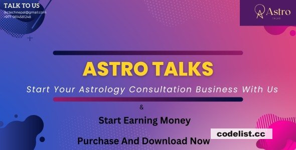 AstroTalks v2.0 - Astrology Consultation & Kundali Maker App » Premium Scripts, Plugins & Mobile