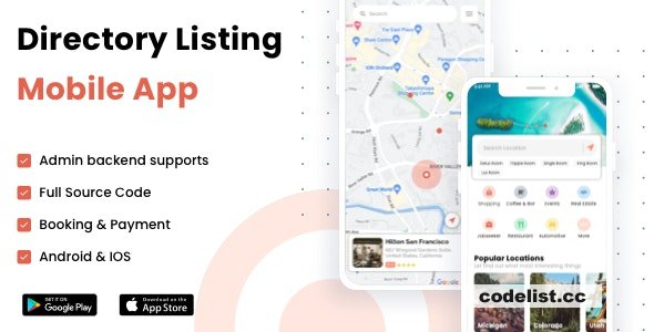 Listar FluxPro v1.3.2 - Flutter mobile directory listing & booking - Wordpress Backend » Premium Scripts, Plugins & Mobile