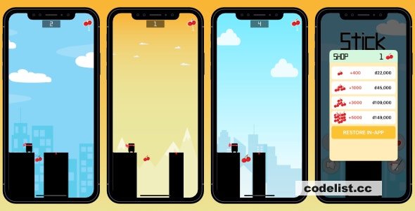 Stick Hero - iOS Game SpriteKit Swift 5 - 28 march 2024 &raquo; Premium Scripts, Plugins &amp; Mobile