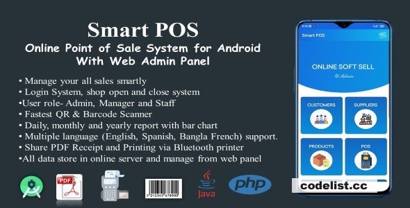 Smart POS v2.5 - Online Point of Sale System for Android with Web Admin Panel &raquo; Premium Scripts, Plugins &amp; Mobile