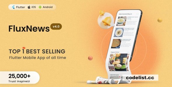 FluxNews v5.2.0 - Flutter mobile app for Wordpress &raquo; Premium Scripts, Plugins &amp; Mobile