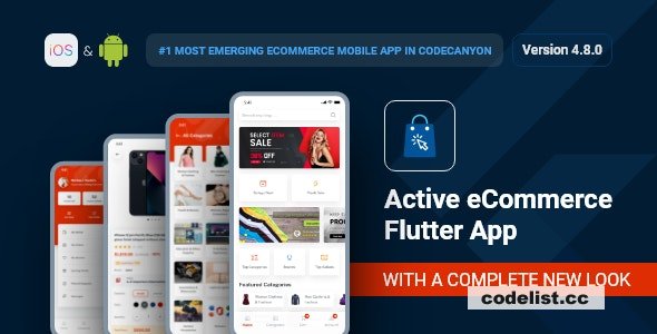 Active eCommerce Flutter App v5.1.0 » Premium Scripts, Plugins & Mobile