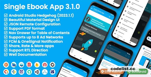 Single Ebook App v3.1.0 » Premium Scripts, Plugins & Mobile
