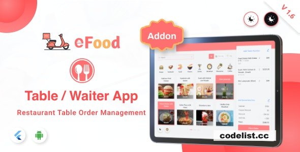 eFood - Table/Waiter App v1.6 » Premium Scripts, Plugins & Mobile