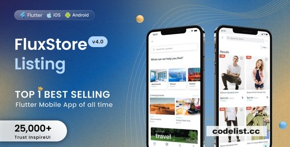 FluxStore Listing v5.3 - The Best Directory WooCommerce app by Flutter &raquo; Premium Scripts, Plugins &amp; Mobile