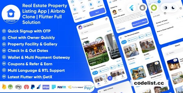 GoProperty v1.5 - Real Estate Property Listing App » Premium Scripts, Plugins & Mobile