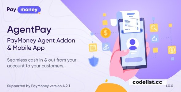 AgentPay v1.0 - PayMoney Agent Addon & Mobile App » Premium Scripts, Plugins & Mobile
