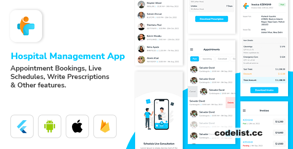 Hospital Management Mobile Application for Doctors & Patients - For HMS Single - 24 May 2024 » Premium Scripts, Plugins & Mobile