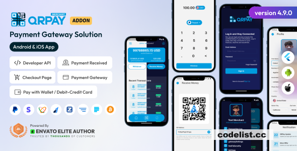 QRPay Merchant v4.9.0 - Payment Gateway Solution &raquo; Premium Scripts, Plugins &amp; Mobile