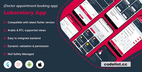 Laboratory Management system website, android &amp; IOS application in flutter v2.2 &raquo; Premium Scripts, Plugins &amp; Mobile